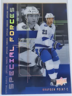 2023-24 Upper Deck Extended Series Brayden Point Special Forces #SF-17 Acetate