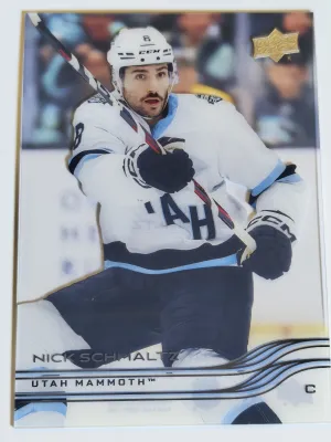 2025-26 Upper Deck Series 1 Nick Schmaltz Clear Cut #169