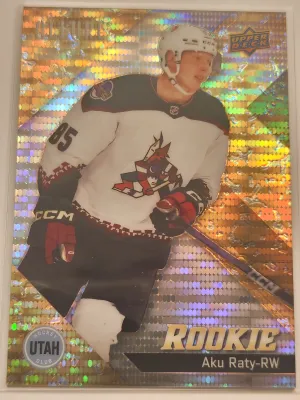 2024-25 Upper Deck Allure Aatu Raty Gold Glitter Bomb 009/199 #147