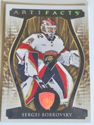 2023-24 Upper Deck Artifacts Sergei Bobrovsky Base #152 Leather Panthers