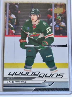 2024-25 Upper Deck Series 1 Liam Ohgren Young Guns Rookie #248