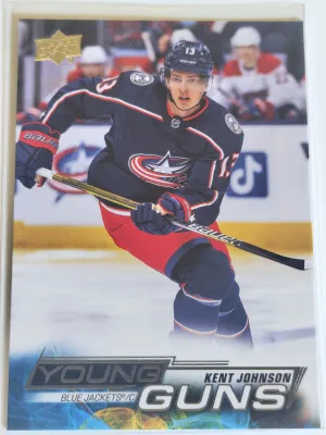 2022-23 Upper Deck Series 1 Kent Johnson Young Guns Rookie #209