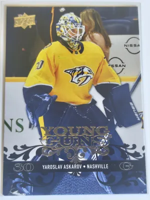2023-24 Upper Deck Extended Series Yaroslav Askarov Young Guns Rookie Retro T-22