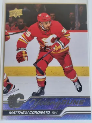 2023-24 Upper Deck Series 1 Matthew Coronato Young Guns Rookie #201