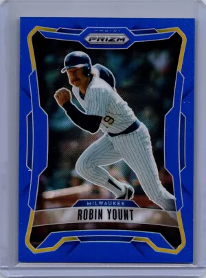 2026 Panini Prizm #145 Robin Yount Blue Prizm #/199 Color Match