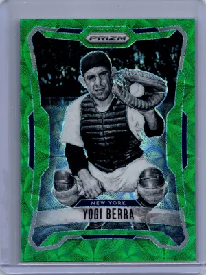2026 Panini Prizm #281 Yogi Berra Green Scope Prizm #/75