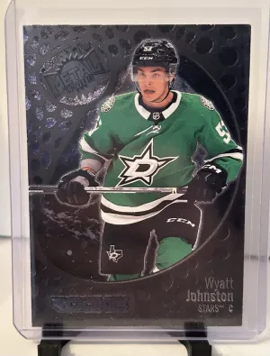 2022-23 Skybox Metal Universe Wyatt Johnston RC #156