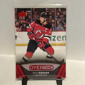 2024-25 Upper Deck Overtime Base Nico Hischier New Jersey Devils #19