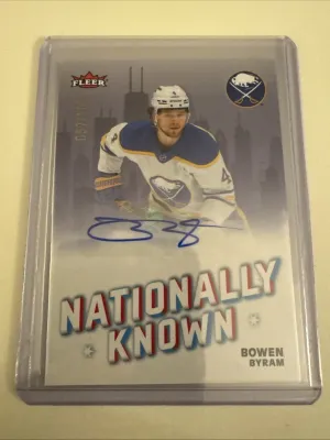2026 Upper Deck National Convention - Bowen Byram - Nationally Known Auto /100