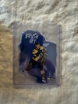 Charlie McAvoy 25-26 UD Metal Universe Brush Off SSP Case Hit Rare Boston Bruins