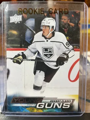 2022-23 UPPER DECK S2 YOUNG GUNS ROOKIE RC #470 LA KINGS - BRANDT CLARKE