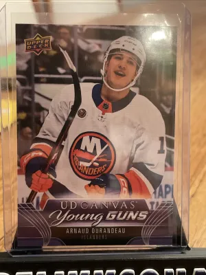 Arnaud Durandeau 2023-24 Upper Deck Canvas Young Guns SP RC #C94