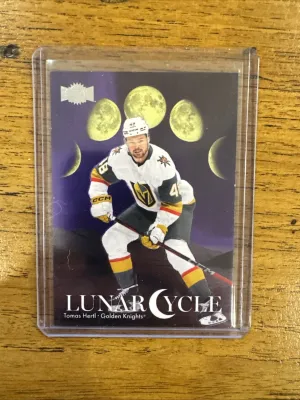 Tomas Hertl 2025-26 SkyBox Metal Universe #LC-11 Lunar Cycle Purple #/349