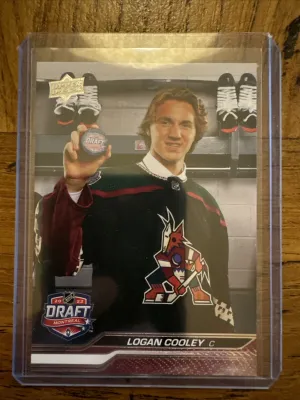 2023-24 Upper Deck Draft Picks Logan Cooley. #748