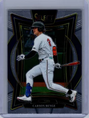 2025 Panini Select #93 Carson Benge