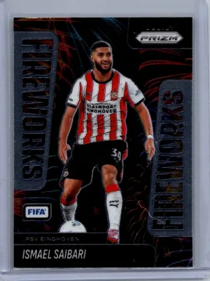 2025-26 Panini Prizm FIFA #23 Ismael Saibari Fireworks