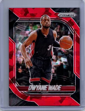 2025-26 Panini Prizm #92 Dwyane Wade Red Ice Prizm