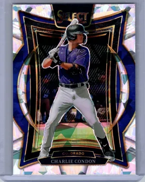2025 Panini Select #91 Charlie Condon Ice Prizms