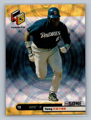 1999 Upper Deck HoloGrFX Ausome Gold TONY GWYNN #50 NM