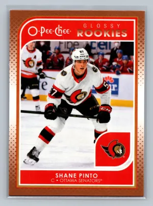 2021-22 Upper Deck Series 1 - OPC Glossy Rookies Shane Pinto #R-4 Bronze