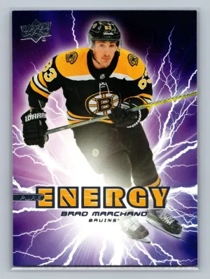 2019-20 Upper Deck BRAD MARCHAND Pure Energy #PE-2 NM