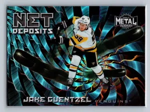 2020-21 Skybox Metal Universe - Net Deposits Jake Guentzel #ND-13