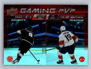 2024-25 UD Series 1 Gaming PVP GPVP-2 Doughty/Tkachuk