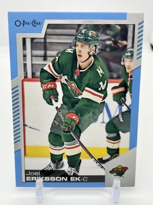 2020-21 O-Pee-Chee Blue Border Joel Eriksson Ek #64
