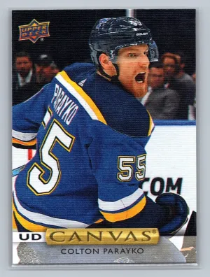 2019-20 Upper Deck UD Canvas #C54 Colton Parayko - St. Louis Blues