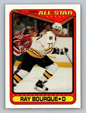 1990-91 Topps All-Star RAY BOURQUE #196 NM