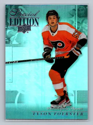 2023-24 Upper Deck Series 1 - Special Edition Tyson Foerster #SE-23 (RC)
