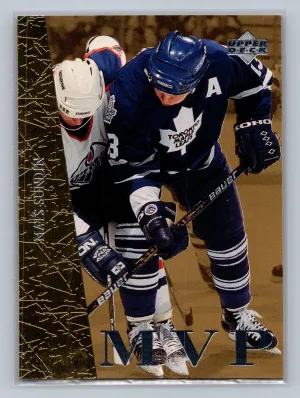 1996-97 Upper Deck MATS SUNDIN MVP Gold #UD44 NM