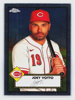 2021 Topps Chrome Platinum Anniversary #187 Joey Votto