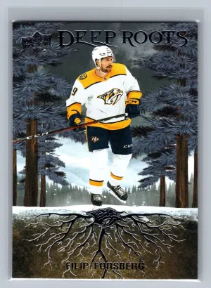 2023-24 UD Upper Deck Series 2 Deep Roots DR-10 Filip Forsberg