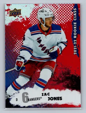 2021-22 Upper Deck Series 2 - Rookie Commemorative Class Red #RC-22 Zac Jones...