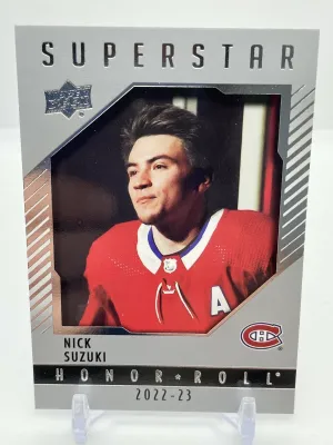 2022-23 Series 1 Honor Roll #HR-35 Nick Suzuki - Montreal Canadiens