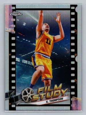 2023-24 Topps Chrome - Film Study #FS-8 Klay Thompson