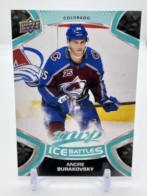 2021-22 UD MVP Ice Battles #195 Avalanche - ANDRE BURAKOVSKY