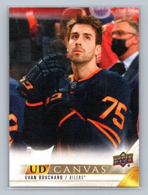 2022 Upper Deck Canvas EVAN BOUCHARD #C33 NM