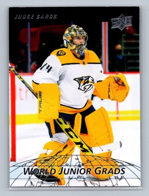 2022-23 Upper Deck World Junior Grads #WG-16 Juuse Saros - Nashville Predators