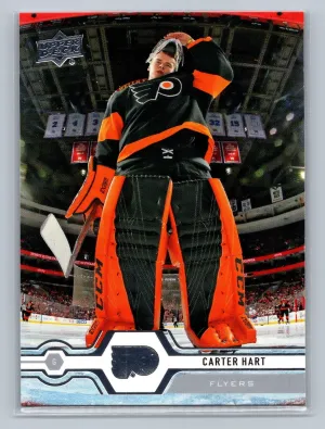 2019-20 Upper Deck Series 1 Base #77 Carter Hart - Philadelphia Flyers