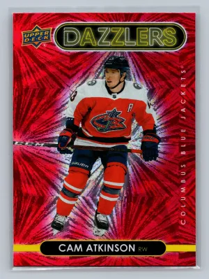 2021-22 Upper Deck Series 1 Hockey Red CAM ATKINSON #DZ-15 NM