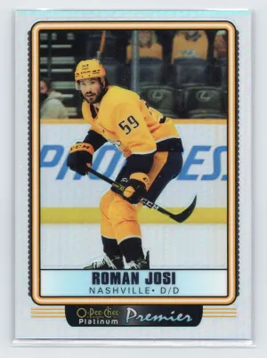 2021-22 O-Pee-Chee Platinum O-Pee-Chee Premier Variants Roman Josi #OP16