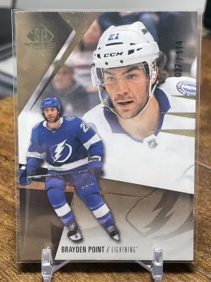 2023-24 Upper Deck SP Game Used Edition BRAYDEN POINT #115 NM #/114
