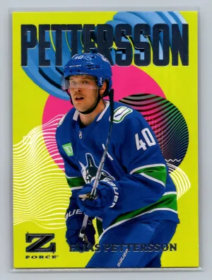 2023-24 Skybox Metal Universe - Z-Force Elias Pettersson #22