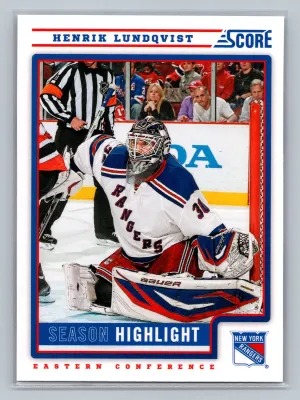 2012-13 Score #29 Henrik Lundqvist
