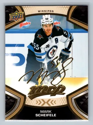 2021-22 Upper Deck MVP - Mark Scheifele #201 Gold Script