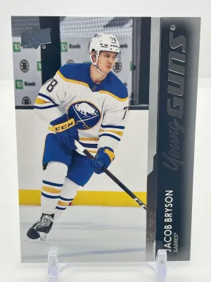 Jacob Bryson 2021-22 Upper Deck Young Guns RC #248 Series One Sabres