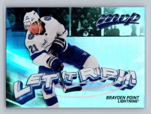 2026-27 Upper Deck MVP Hockey BRAYDEN POINT Let it Rip #LR-20 NM