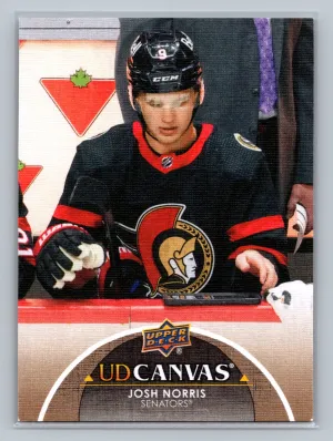 2021-22 Upper Deck #C176 Josh Norris UD Canvas